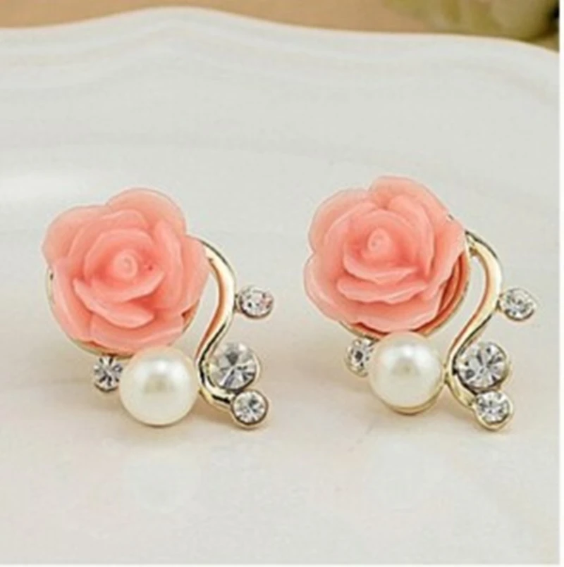 2024 New Fashion Woman Punk Rock Retro Flower Leaves Earrings Music Earrings Cat Bow Cherry Earrings Female Brincos