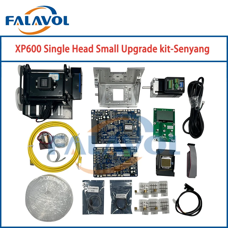 FALAVOL Senyang XP600 single head conversion upgrade board kit for DX5/DX7 convert to XP600 for large format printer update kit