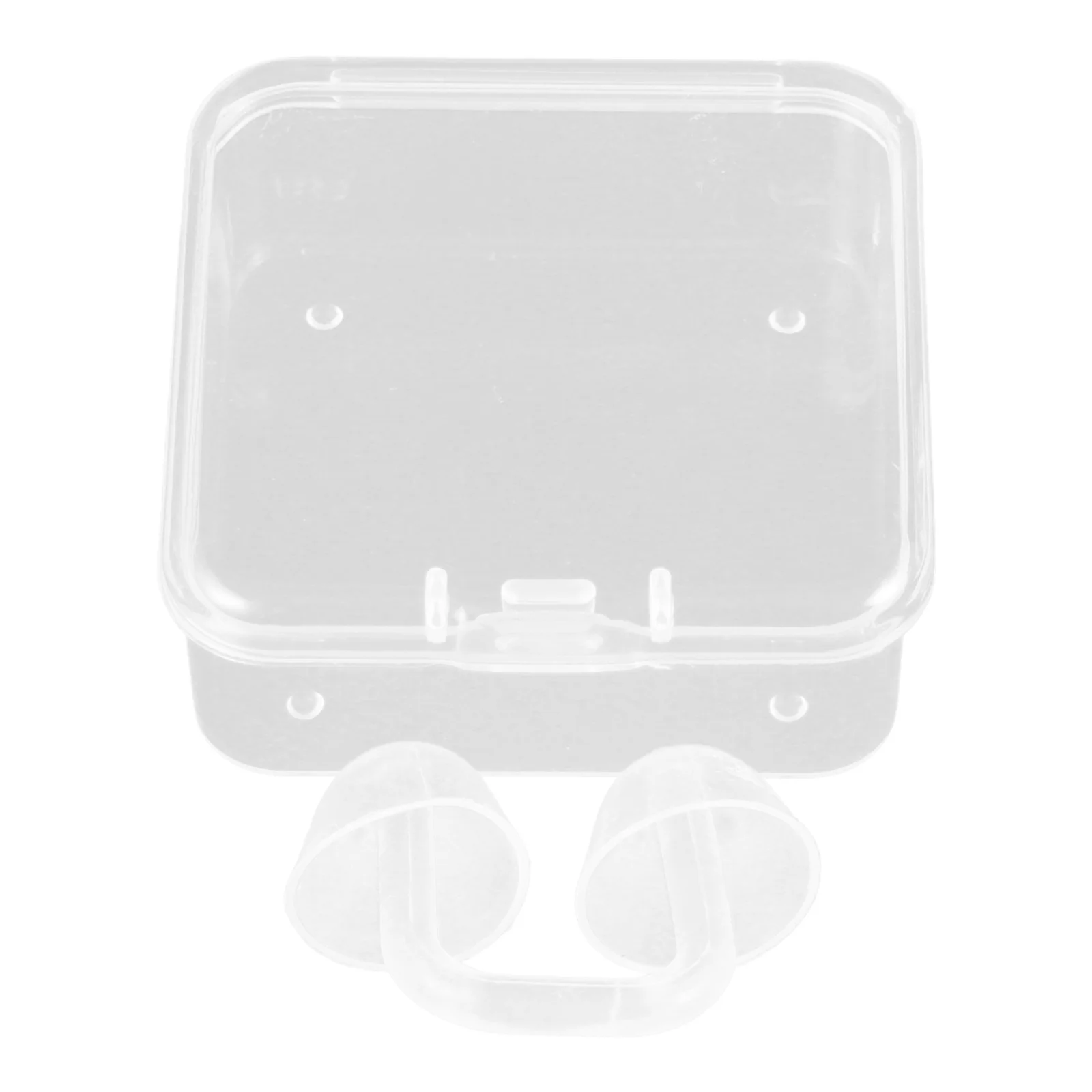 Pince-nez de natation transparente, pratique, Durable, sûre pour la natation, facile à porter, matériau PVC
