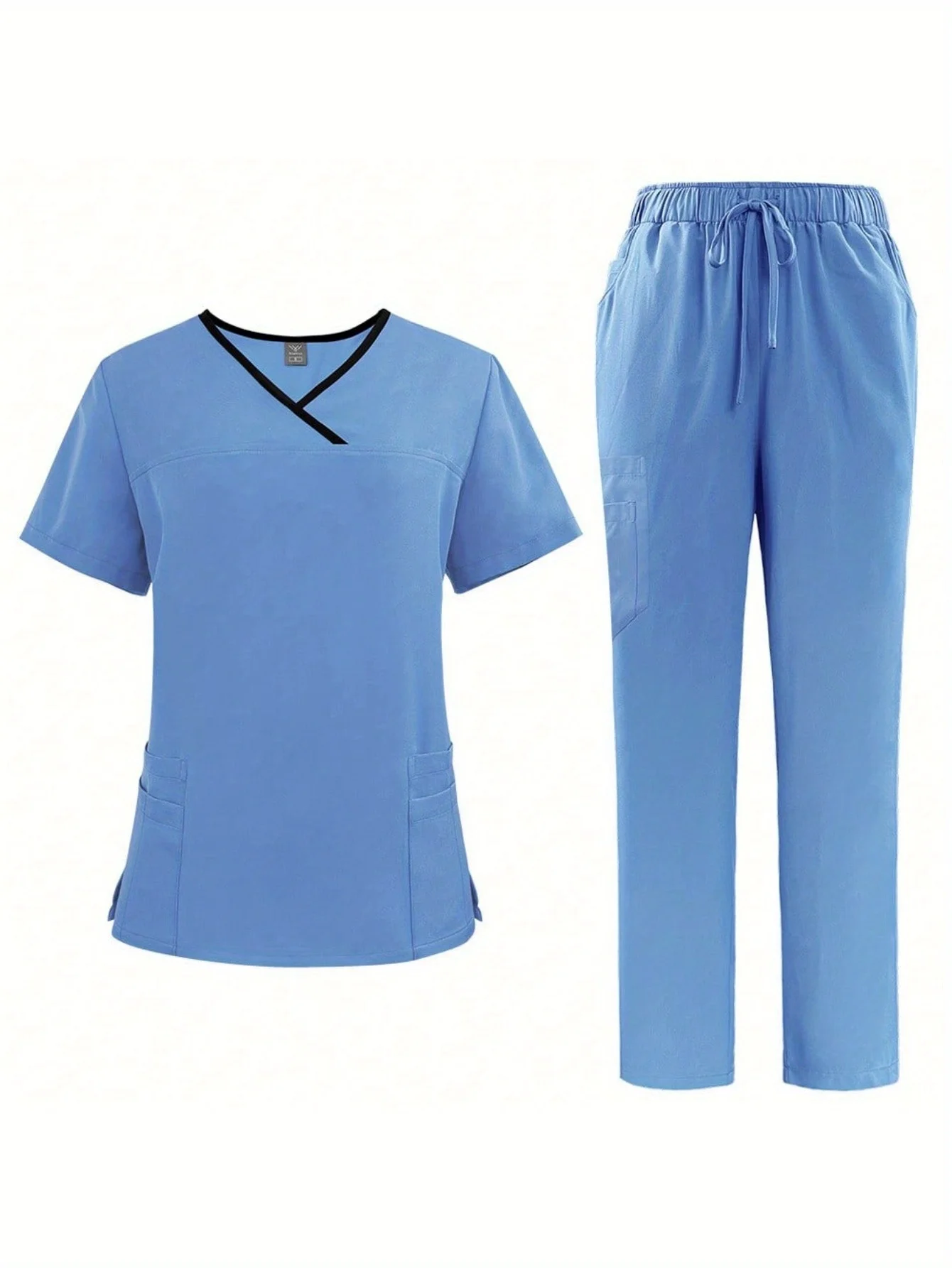 Sii il meglio vestito con abbinamenti ai colori Nuovi vestiti per il lavaggio delle mani Chic Uniformi per abiti da infermiera per uomini negli ospedali Cliniche dentistiche