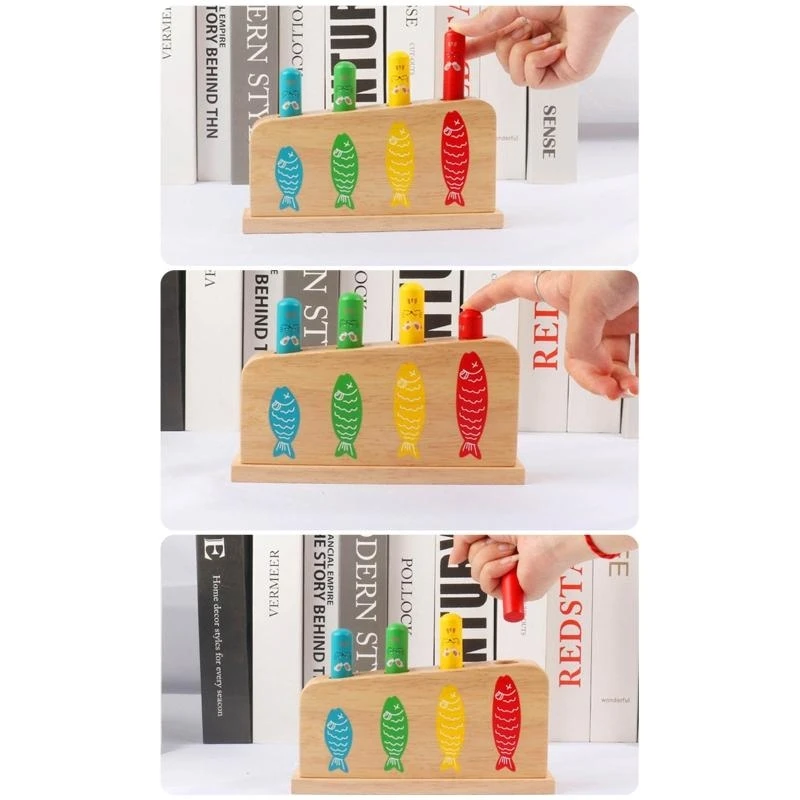 Creatieve Stuiterende Staaf Speelgoed Leuke Tafel Spelbord Kleuters Party Supp 15UB