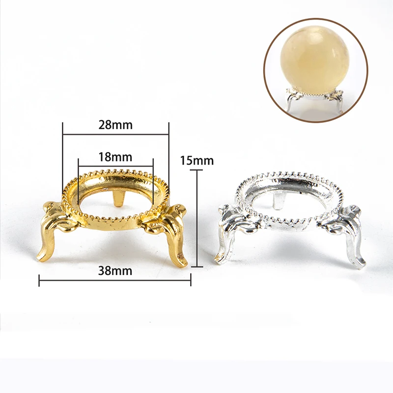 1Pc Metal Display Stand/Holder For Crystal Ball/Sphere/Eggs/Stones/Minerals...