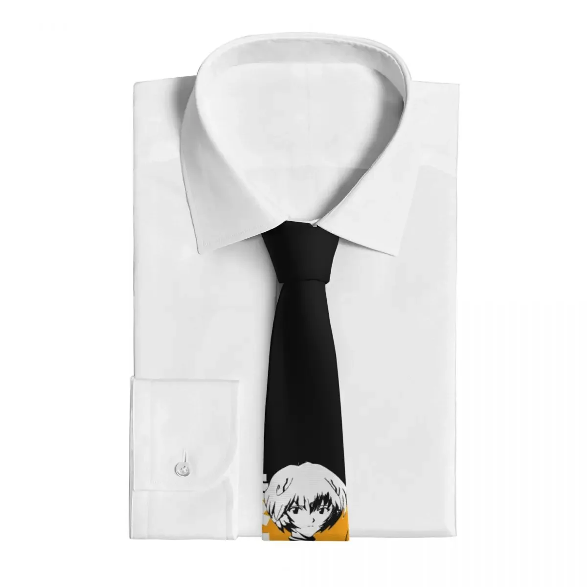 Rei Ayanami Pilot 00 Neckties Unisex Polyester 8 cm Neck Ties for Mens Slim Narrow Accessories Gravatas Party