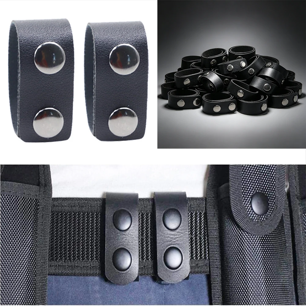 50pcs-tactical-four-in-one-snap-belt-keeper-snaps-duty-belt-fix-buckle-outdoor-edc-hunting-gear-belt-loop-fastener