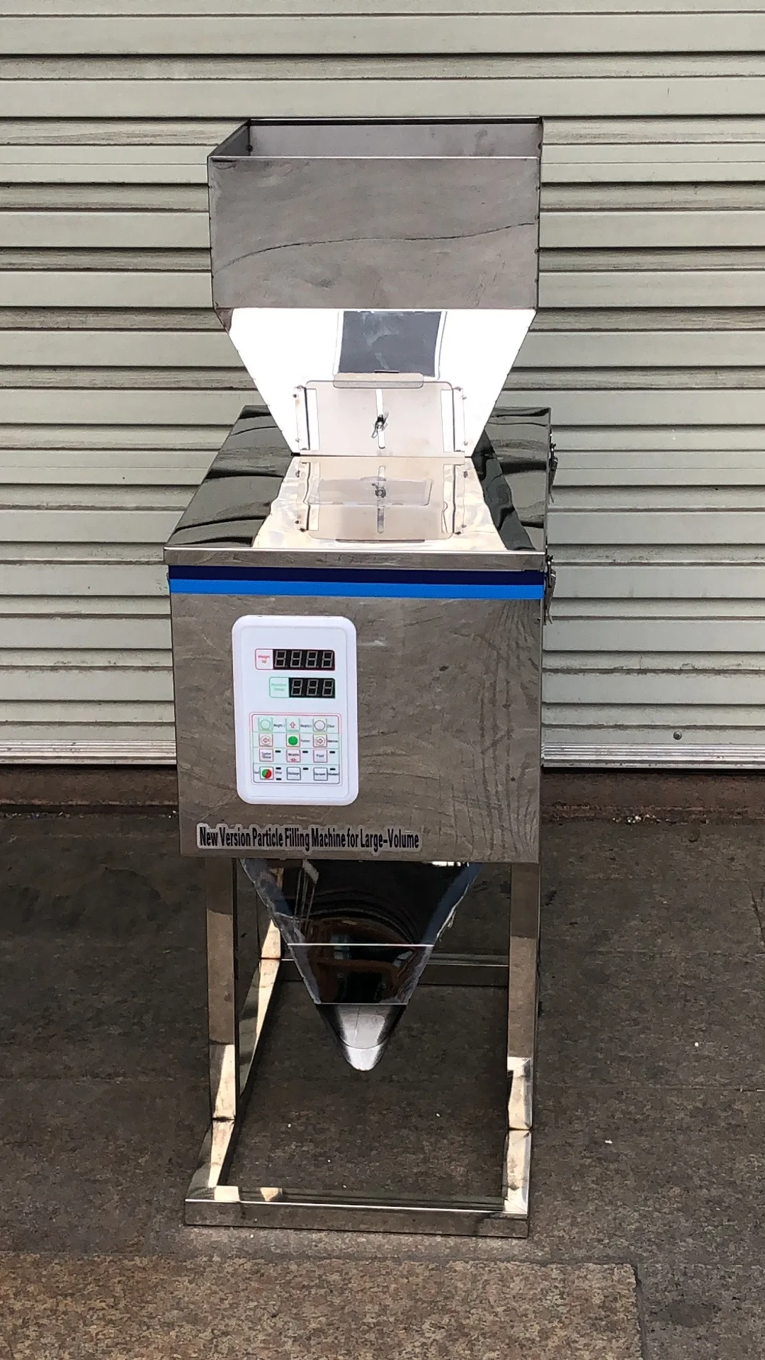 ماكينة وزن وتعبئة أوتوماتيكية 20-3000 جرام/50-5000 جرام، حبيبات، دقيق مسحوق، ماكينة تغليف المواد الغذائية المكتبية لحبوب القهوة #3