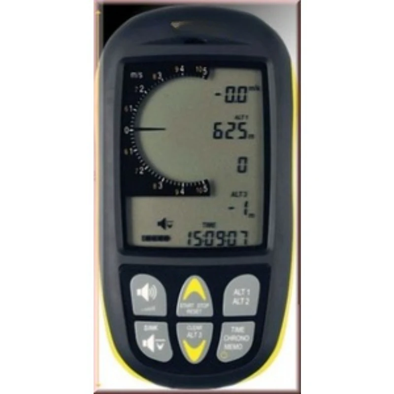 Paragliding Parachute Delta Wing, Altimeter LCD Panel