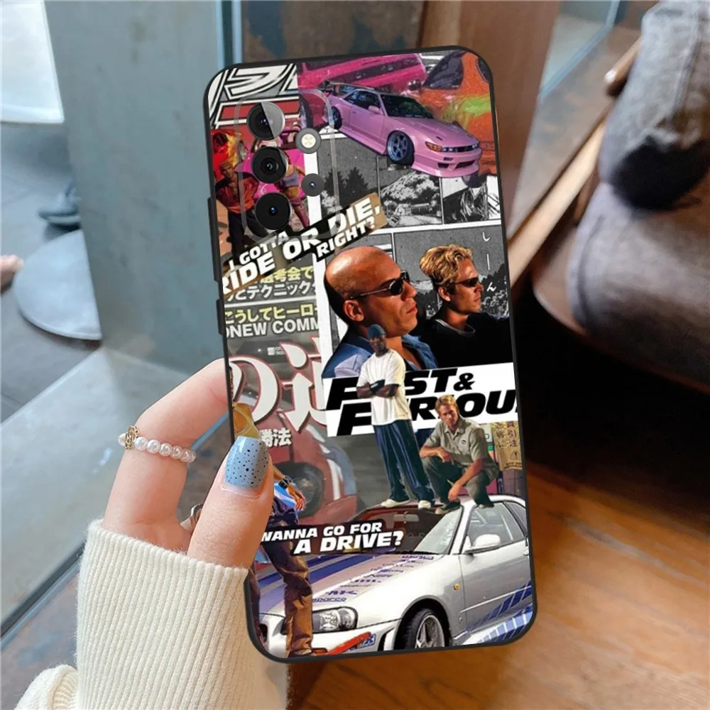 F-Fast And F-Furious  Phone Case For SamsungS24,23,22,21,S20 ,Pro10,S30Plus,S9,20lite Ultra Black Cover