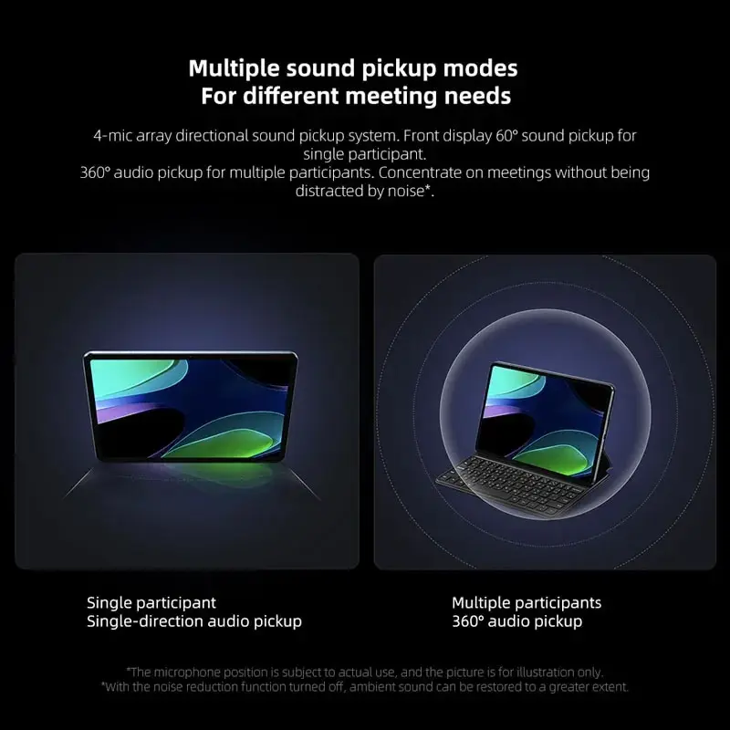 샤오미 미패드 6 글로벌 버전 태블릿 퀄컴 스냅드래곤 870 WQHD+ 디스플레이 144Hz 6GB 램 128GB 롬 8840mAh 33W 고속 충전