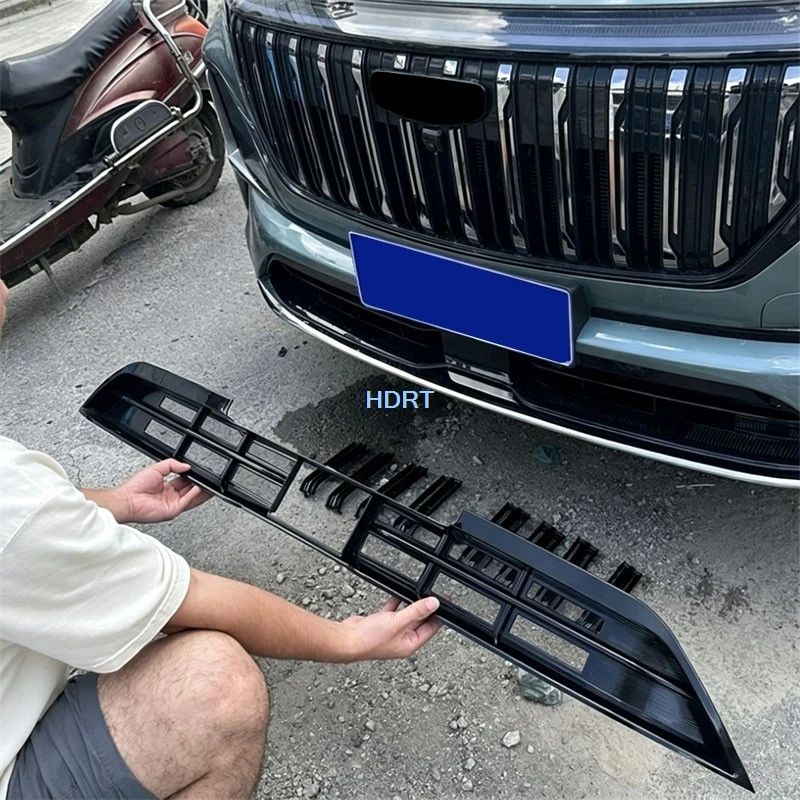 

For Geely Starray/Atlas Pro/Boyue L 4th 2025 + Car Style Front Bumper Racing Grills Insect Screen Net Radiator Dust Proof Cover