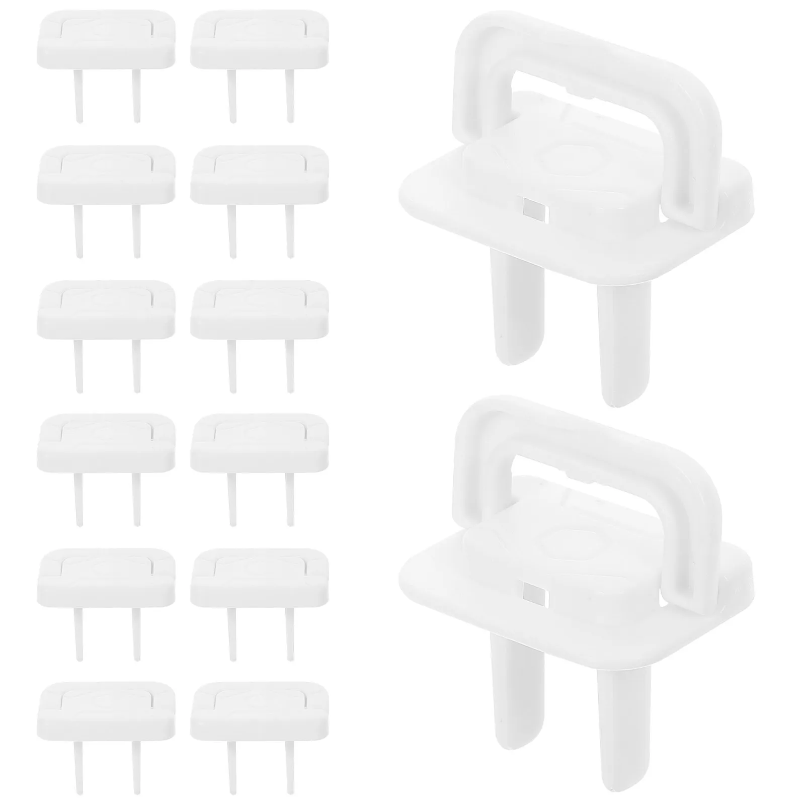 

30Pcs Electric Socket Covers Anti-Shock Outlet Protectors for Kids Safe Home Babyproof Outlet Cover Set Socket Safety Covers