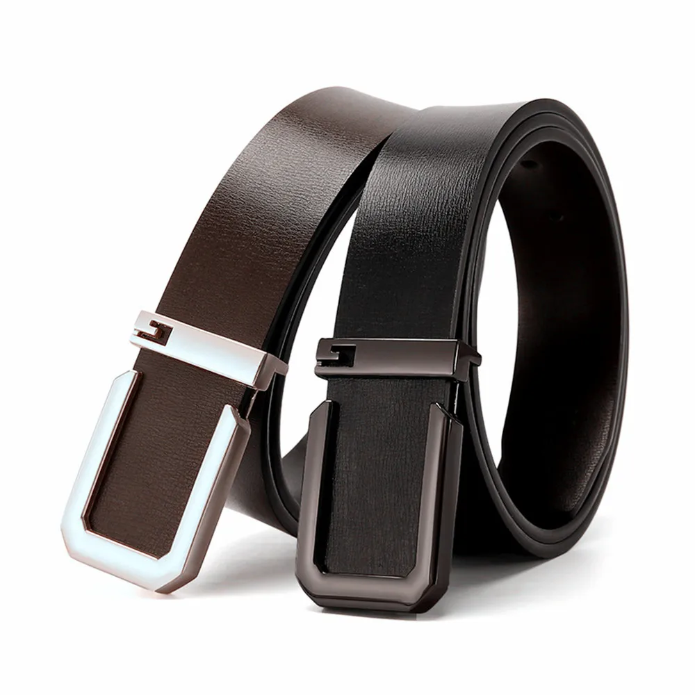 Men Belts PU High Quality Belts for Man Strap Business Fashion Designer Belt Luxury Casual Brand Waistband