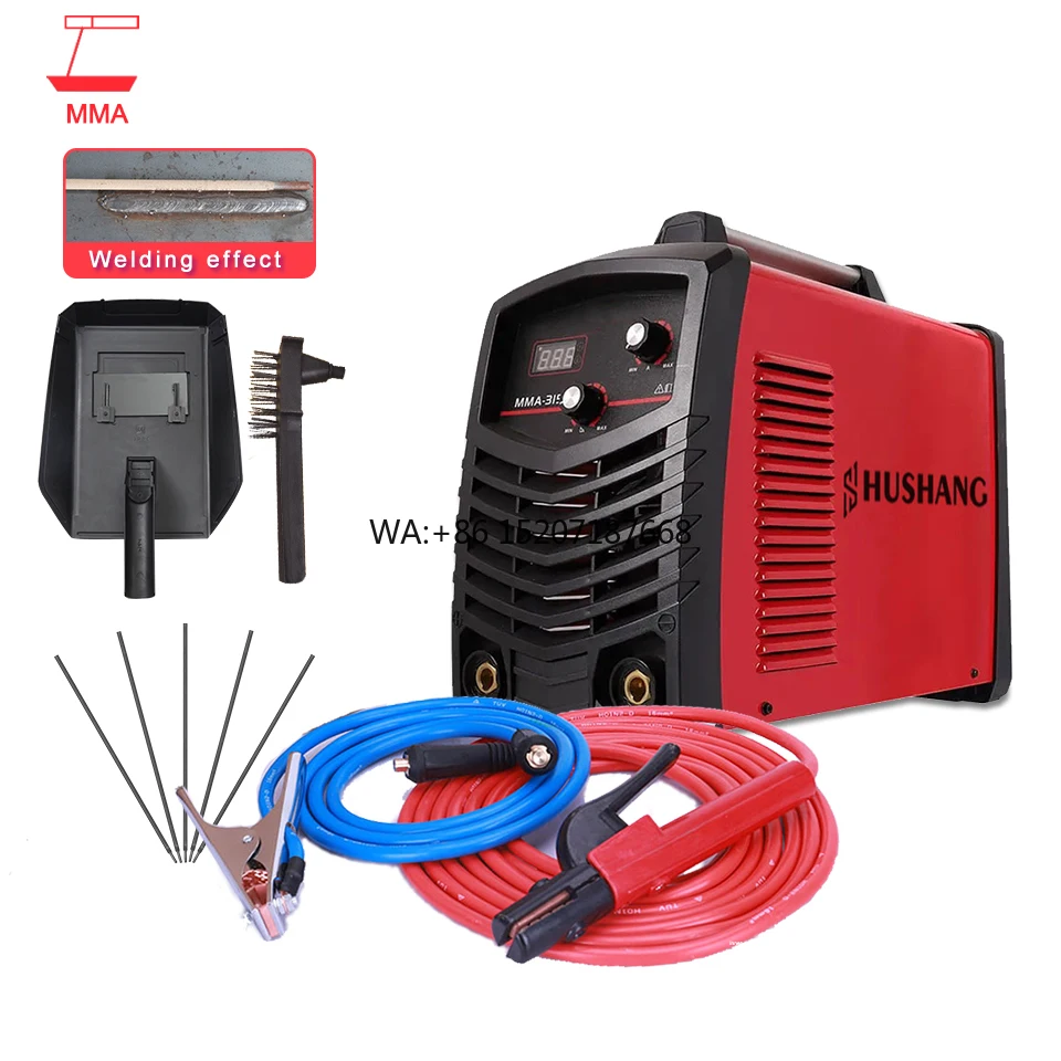 Digital 220 AMP MOSFET DC inversor arco electrodo Stick SMAW equipo de soldadura Soldadora MMA ZX7 315 máquina de soldadura Industrial