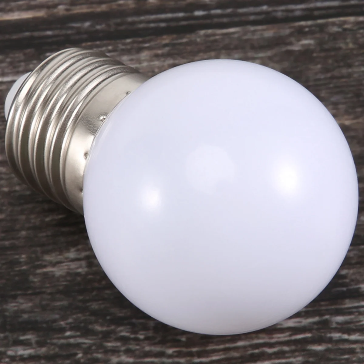 흰색 백열 램프 전구 장식 램프, E27, 0.5W, AC220V, 5 개