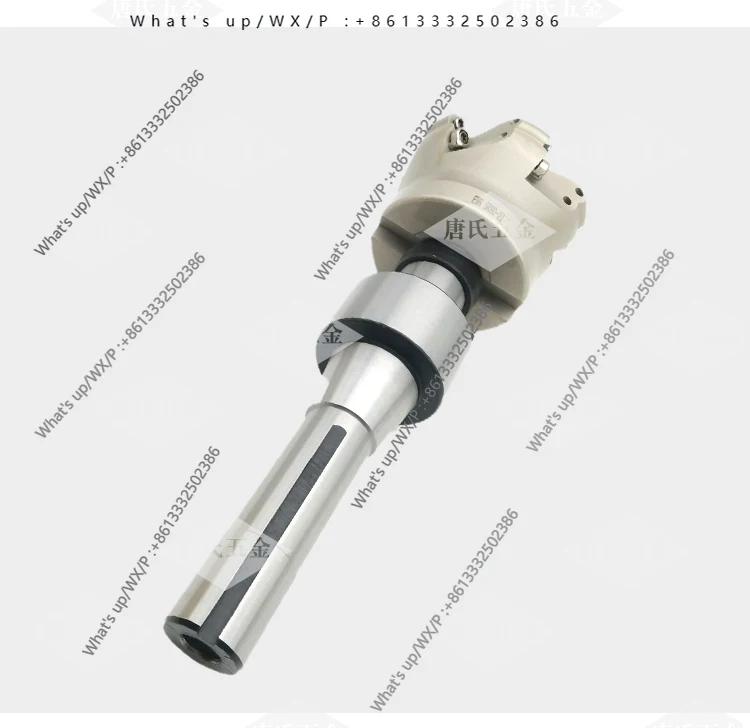 Cutterhead Connecting Rod CNC Cutter Shank Milling Machine Head Adapter M12 Flat Milling Cutter Shank R8-FMB27C20-FMB22