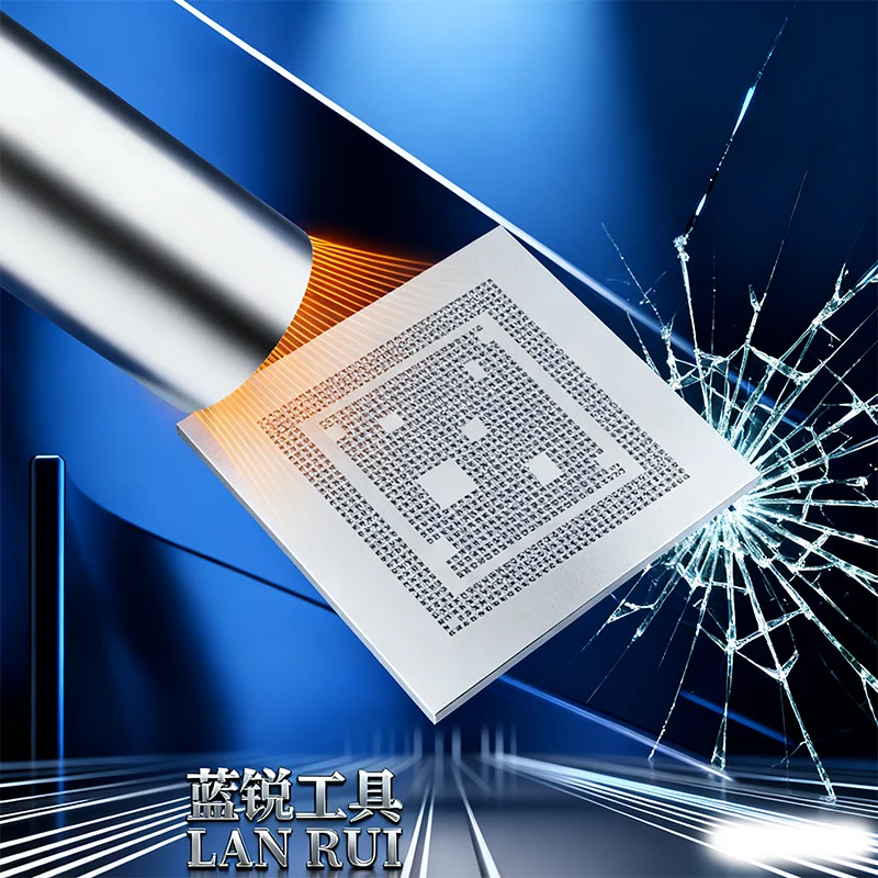 Lanrui P08 Explosion Proof Tin Gasket Ultra Clear Glass High Heat Impact Resistant Steel Mesh Tinning