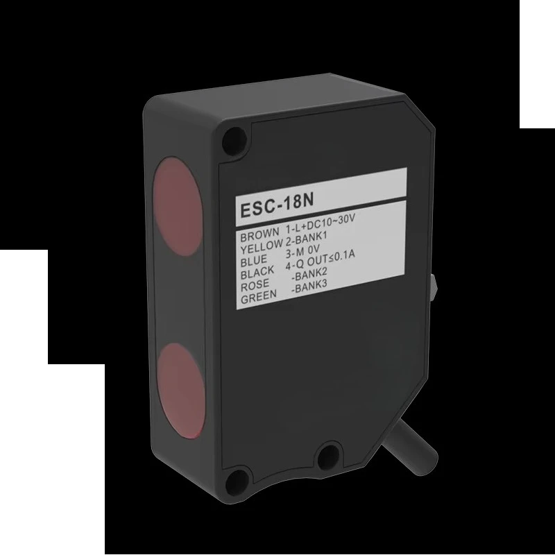 ESC-18N ESC Series Color Label Sensors, Reliable Fiber Optic Sensors for Detection and Counting