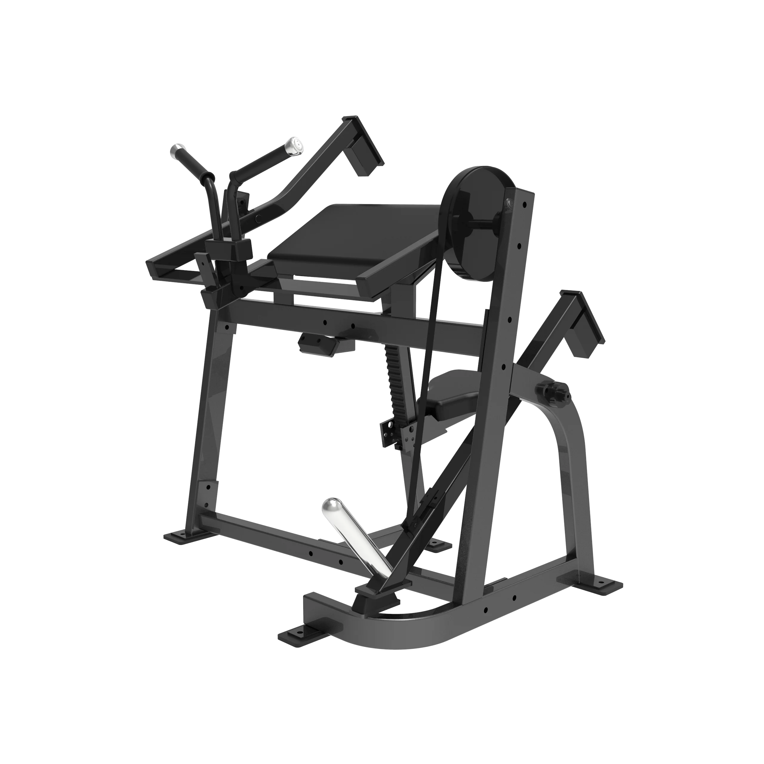 

2025 High Quality Gym Equipment Strength Training Equipment Plate Loaded Machine Seated Biceps