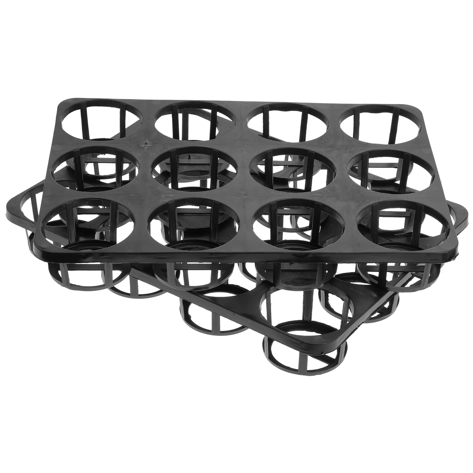 Bandeja de mudas de material pp, 2 peças, 15 buracos, durável, respirável, fácil limpeza, casa, jardim, bandeja de germanagem, bandejas de cultivo