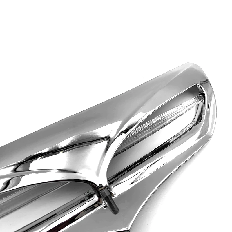 For Harley Touring Electra Street Glide Tri Glide Ultra FLHX FLHTK Motorcycle LED Light Batwing Fairing Vent Trim Accent Parts