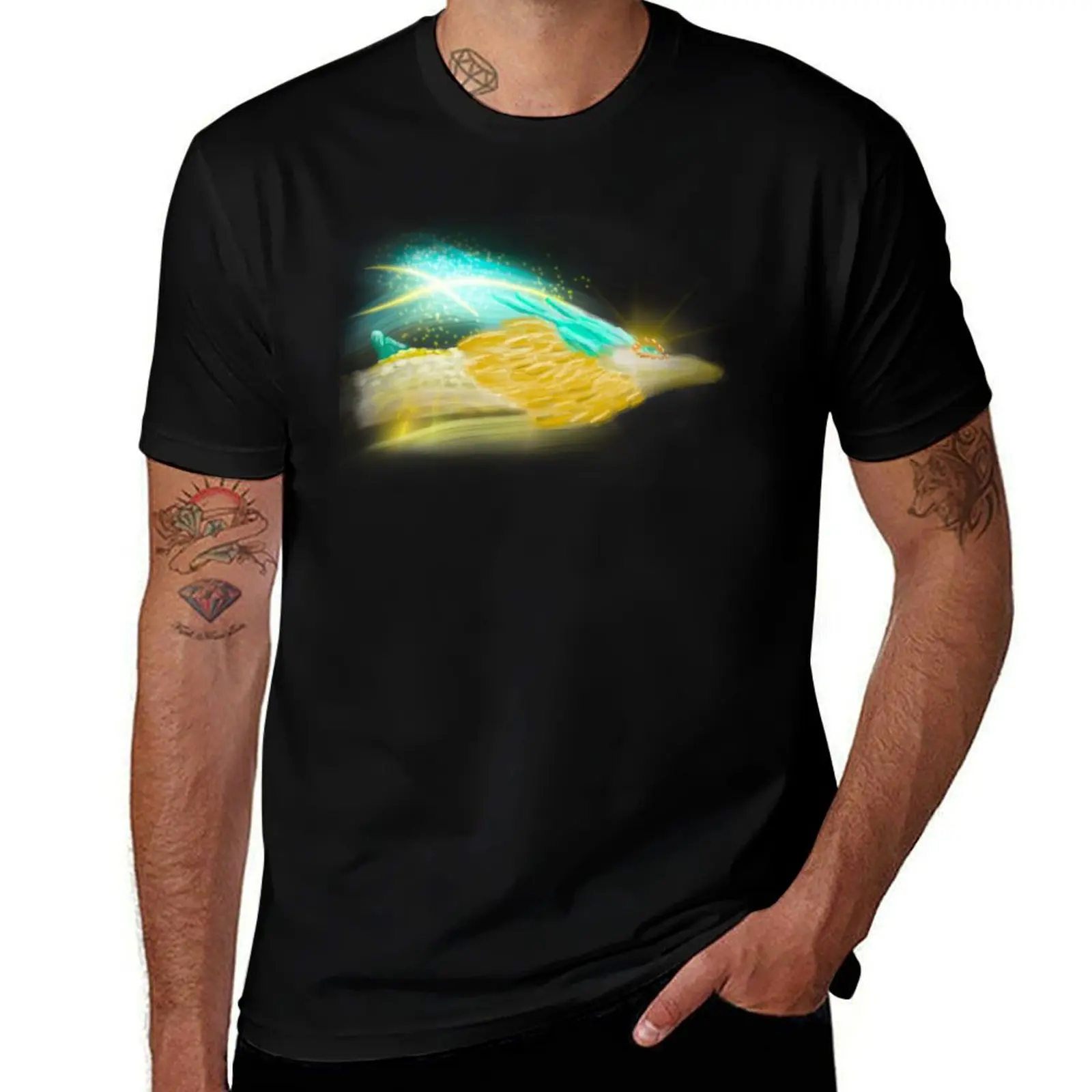 

Light Dragon T-Shirt Funny t-shirt vintage t shirts fashion shirts graphic tee shirt mens t shirts