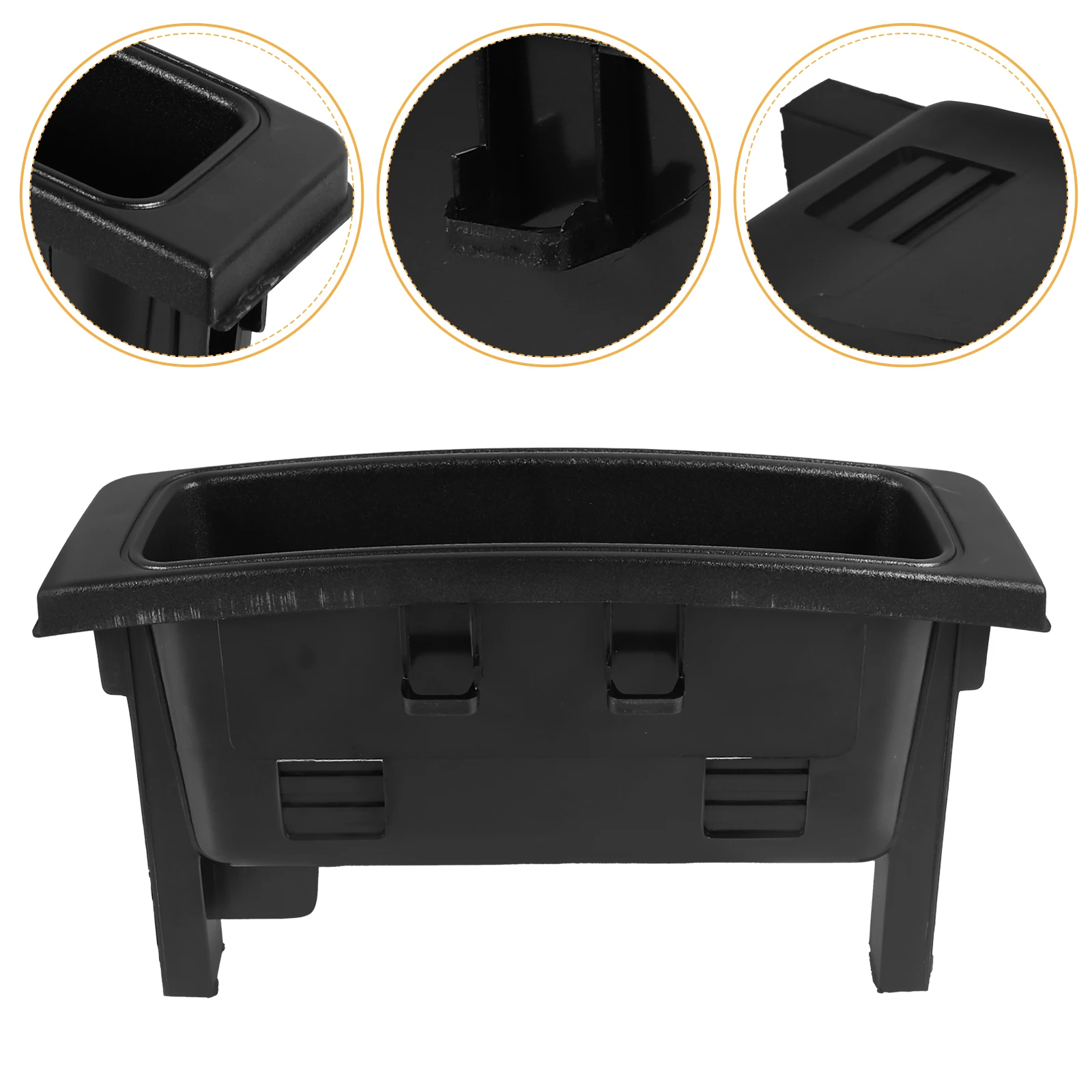 

1pc Organizer Storage Tray Abs Automotive Container Fit 20368302917C45 Removable Easy Install Durable Accessories