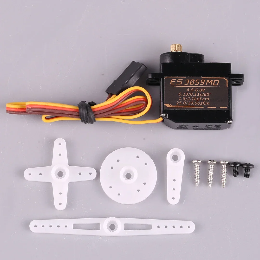 Emax ES3059MD 12g Servo Digitale Ingranaggi In Metallo per Align TREX 450 Elicottero RC Modello di Robot Attuatore PWM Micro Servi