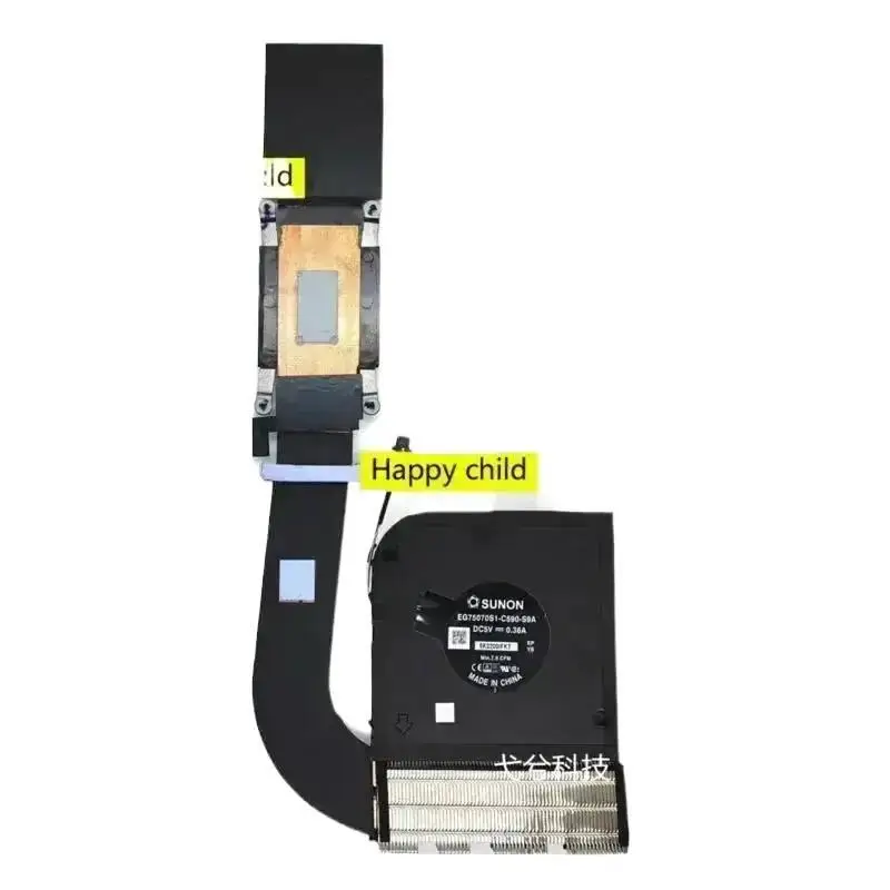 

for Precision 5521356 CPU COOLING FAN HEATSINK 0K86R6 &/&