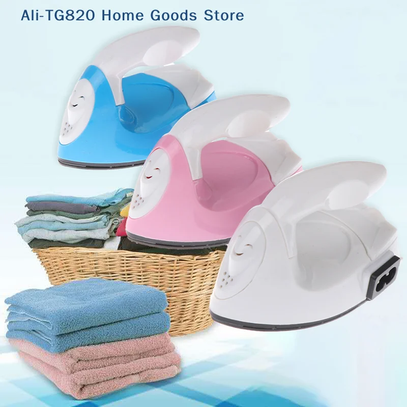 [TG820]Mini Craft Iron Electric Iron Portable Handy Heat Press Diy Small Iron For Ironing Clothes Laundry Appliances EU/US Plug