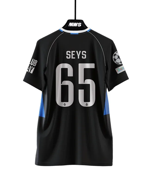 Neue Saison Brugge 3D-Druck Nummer Fußballtrikot Herren Atmungsaktives Schnelltrocknendes Kurzarm-T-Shirt Familien-Partnerlook – Detail 6