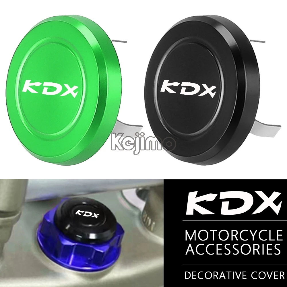 

Motorcycle Steering Stem Nut Cap Decorative Cover For Kawasaki KDX125SR KDX 125SR KDX 125 SR KDX125 SR 1990-1999 1998 1997 1996