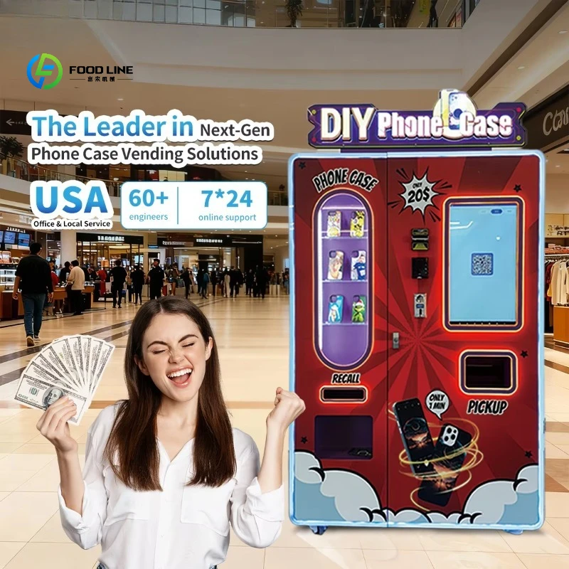 FL Professional Grade Phone Case Vending Machine With Phone Case Printer Phone Case Printing Machine Customized
