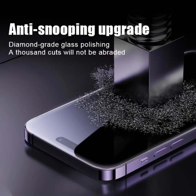 2 حزمة الخصوصية الزجاج المقسى آيفون 17 برو ماكس 16e واقيات الشاشة آيفون 15 14 13 12 11 برو ماكس زائد XR XS ماكس الزجاج