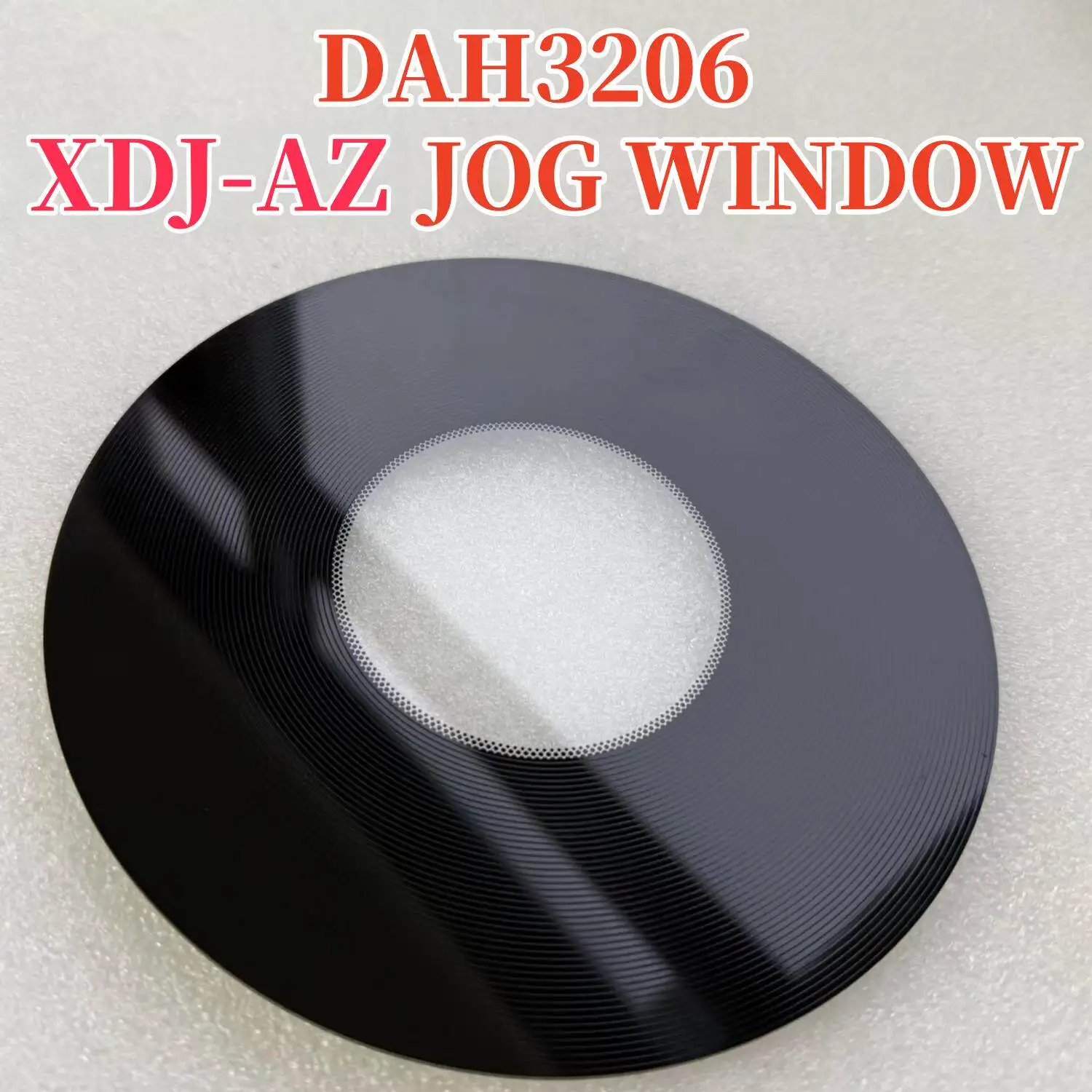 Pioneer XDJAZ All-in-One Unit CDJ3000 Turntable Round Panel Acrylic Glass Accessory DAH3206