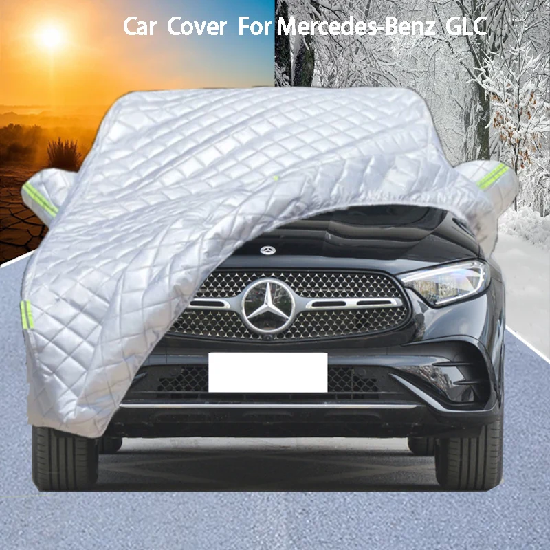 

For Mercedes-Benz GLC Car Cover Delivers Hail Protection, Scratch Guard, prevents paint Peeling Rain & Snow Resistance