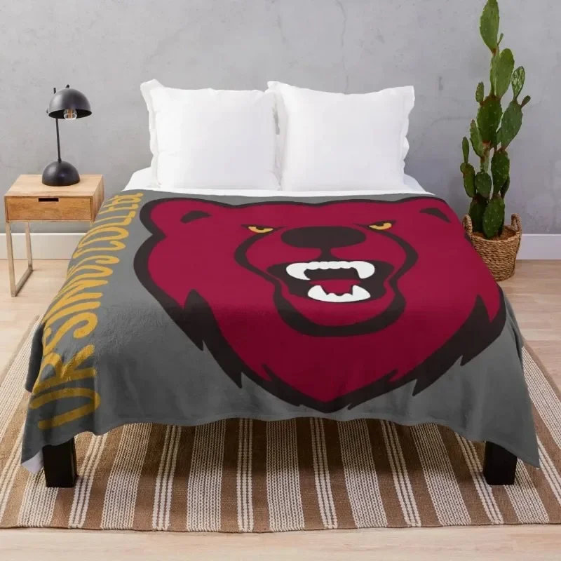 

3d Printed Blanket Ursinus Bear Throw Blanket Double Blanket Thermal Blankets for Travel Kawaii quilt Decorative Throw Blanket