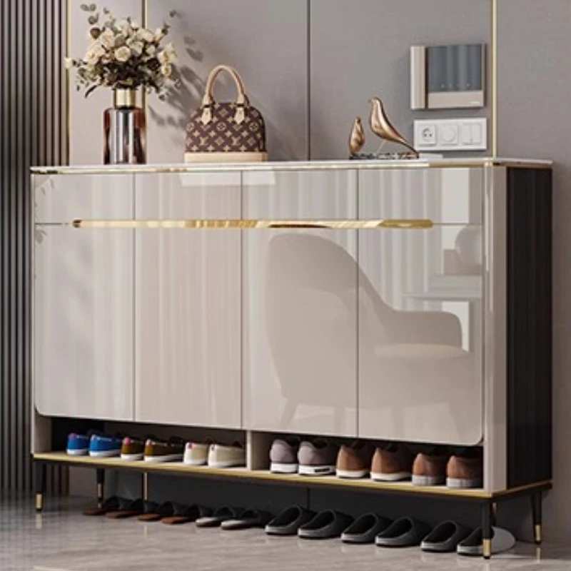 

Luxury Rock Slab Shoerack Shoe Rack Shoe Organizer Living Room Cabinets Shoes Organizers Ergonomic Zapatero Unique Furniture