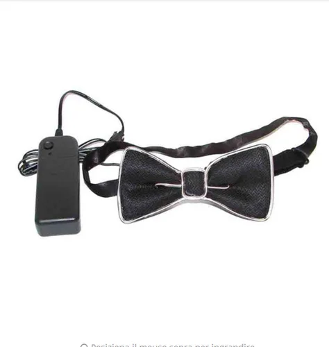 

LED Light Up Mens Tie Fashionable Bar Club Stage Prop Clothing Suitable for Party Gathering