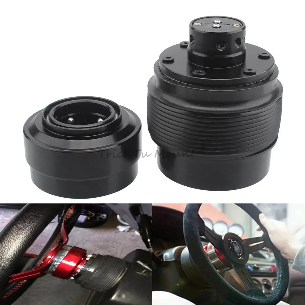 

For Honda Civic Accord CR-V Acura RSX CL TL 1994-14 Steering Wheel 6 Hole Hub Quick Release Adapter Boss Kit Car Accessories