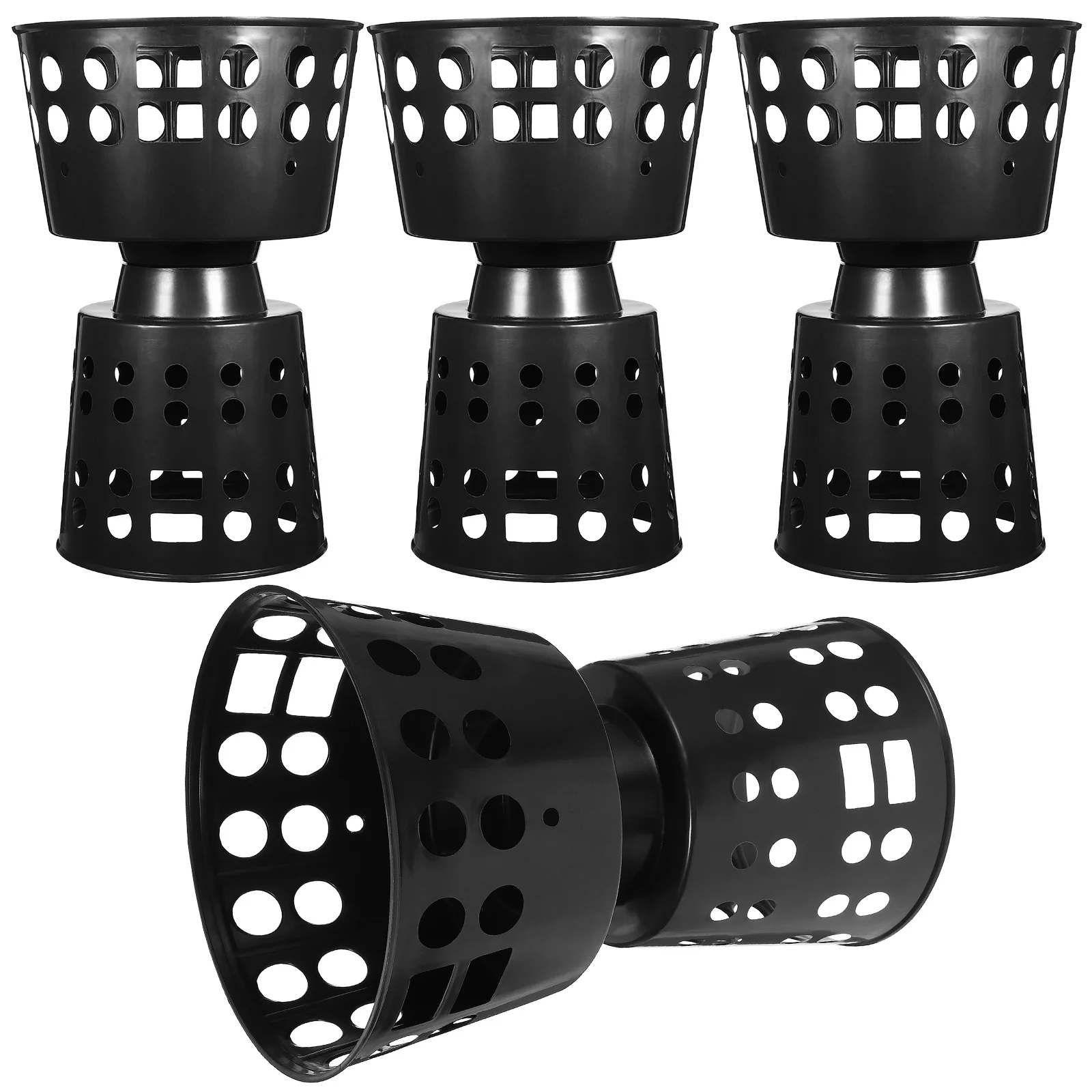 

4Pcs Bouquet Bottom Base Multi Use Plastic Flower Fixator Suitable for Floral Shop Handmade Crafts Elegant Flower Liner