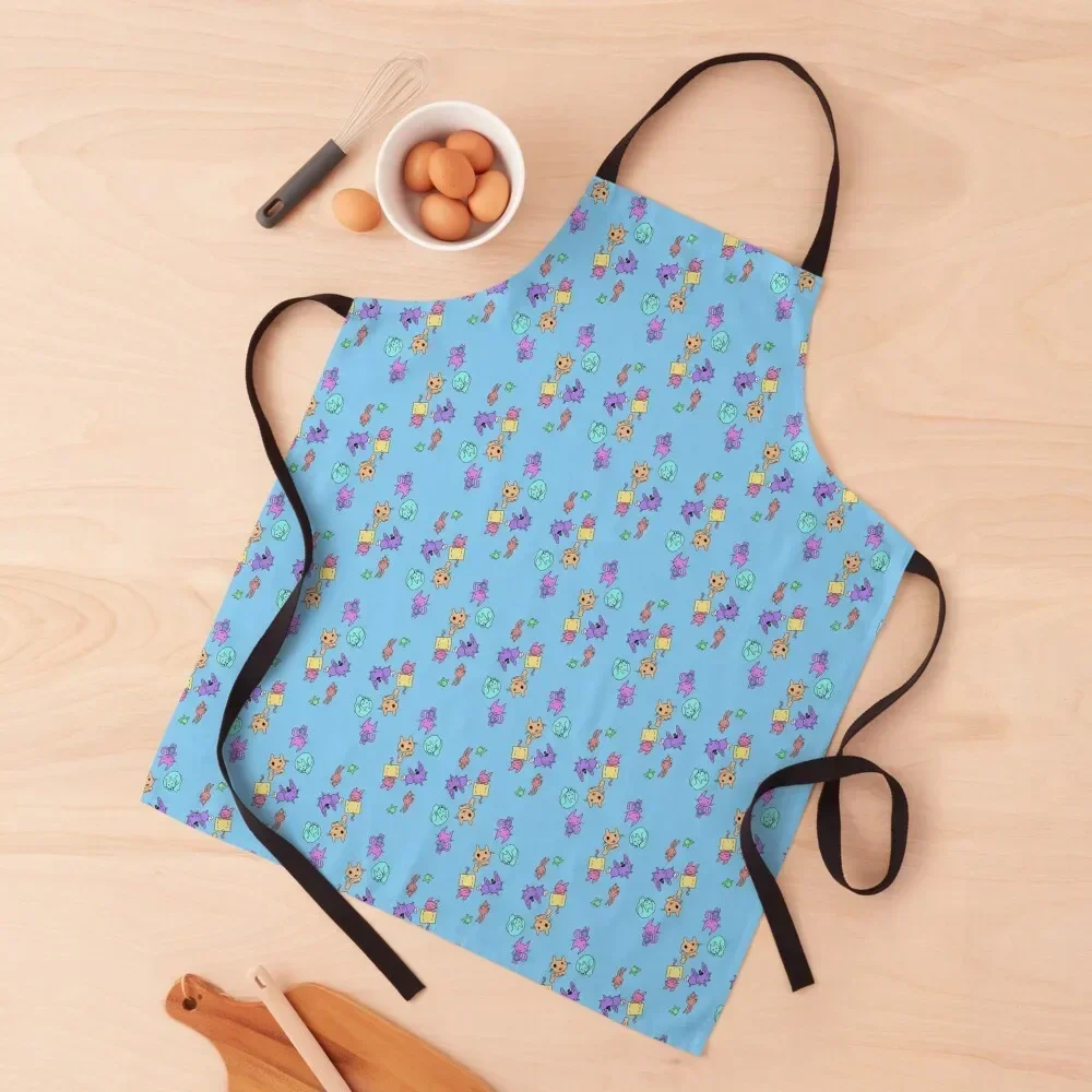 

cute creatures Apron Kitchen Things for kitchen useful Women Kitchen'S Woman Kitchens Apron