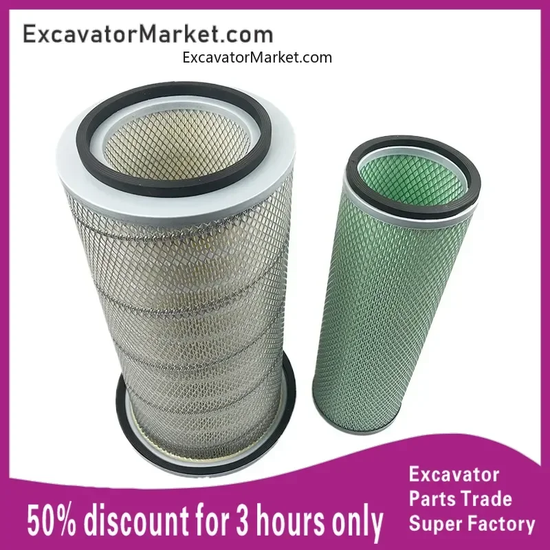 

Excavator Spare For Adaptation Doosan Daewoo DX55 60 75-9CAir filter Air Air filter Excavator Parts