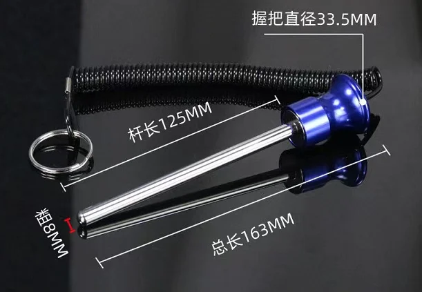 8MM/10MM Fitnessgeräte Gewicht Stapel Pin Gewicht Pin Magnetische Gewicht Stapel Pin mit Zugseil Stärke Praktische WeightStack Pin – Detail 8