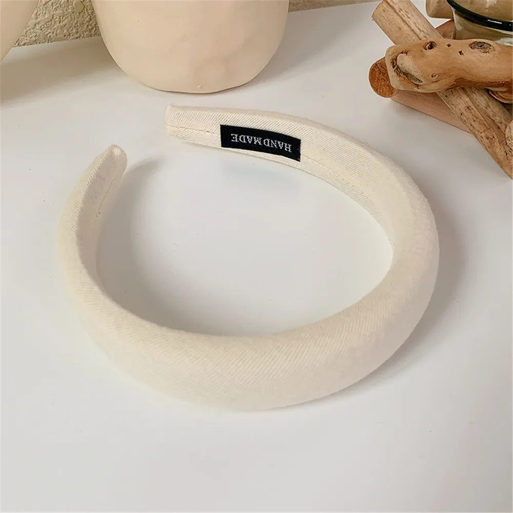 Coffee Colors Women Headband Solid Velvet Bezel Girls Vintage Hair Bands Soft Hairband Headwear Rubbers Elastic Hair Accessories