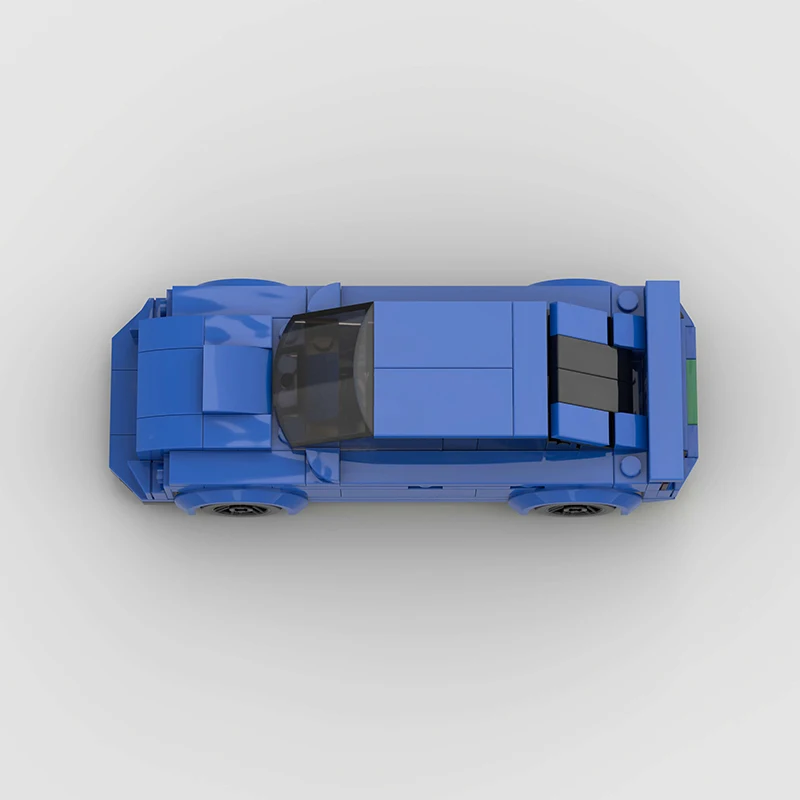 Moc clássico carro de corrida criativo bloco de construção montagem modelo brinquedo, montagem modelo carro diy, colecionável para decoração casa, presente