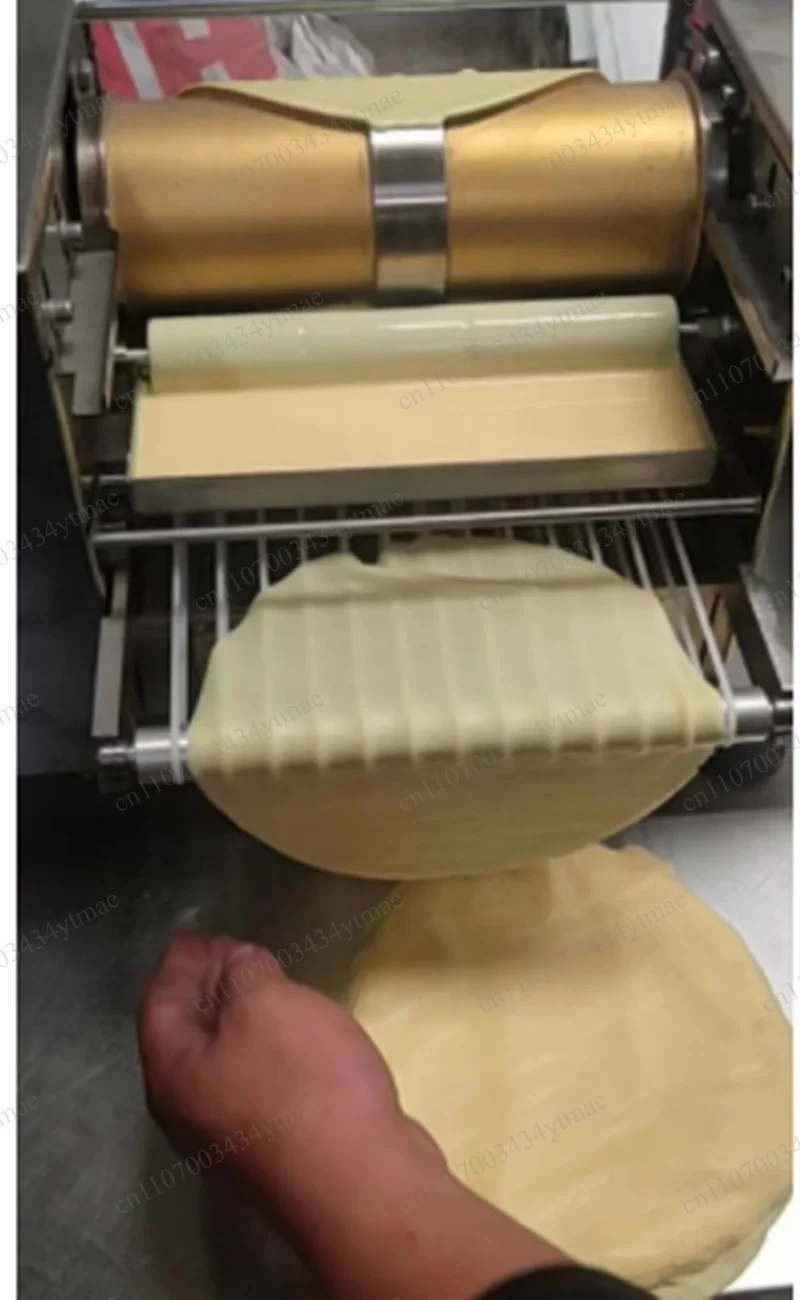 Mini Automatic Crepe Maker Adjustable Thickness Commercial Thousand‑Layer Cake Spring Roll Pancake Processing Machine