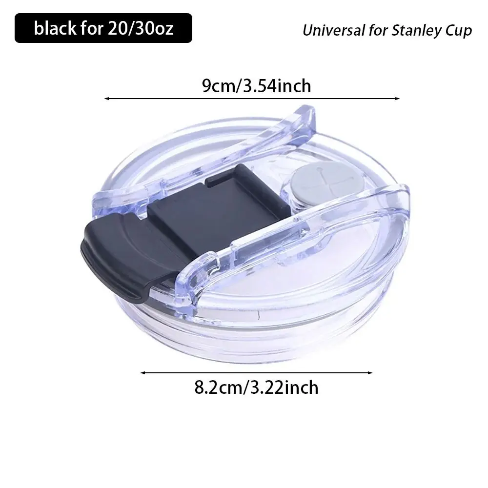 1Pcs Durable for Cup with Handle Bottle Cover 20/30/40oz Splash Spill Proof Cup Cap Themos Tumbler Multicolor Plastic Lids