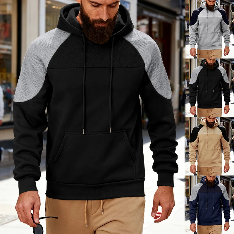 

Men's Clothing Coat Hood Shirt Spring Autumn T Shirts Hoodie Fashion Trend Fashion Y2K Leisure Hoodie Youth Homewear New Style
