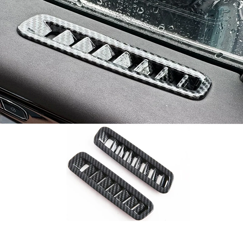 LHD لشيري تيجو 9 2024 2025 ABS ألياف الكربون نافذة التبديل غطاء الكسوة والعتاد التحول زخارف اللوحات ملصق اكسسوارات السيارات #5