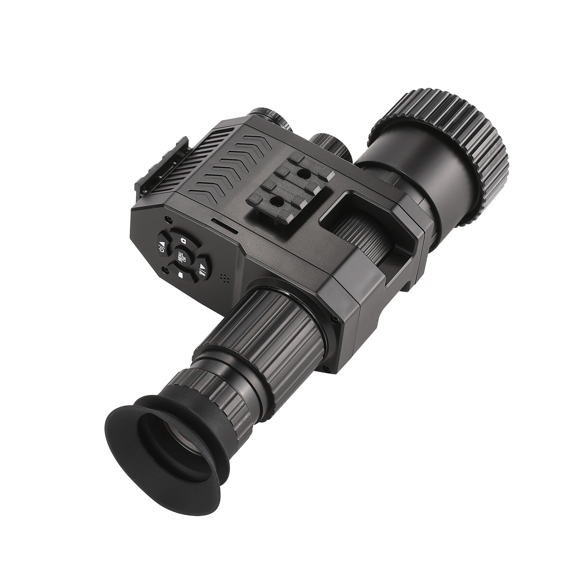 

NK007S/NK007 Plus Digital Infrared Monocular Built Crosshair for Hunting 12mm/16mm , 720P/1080P Video Camera Night Vision Scope