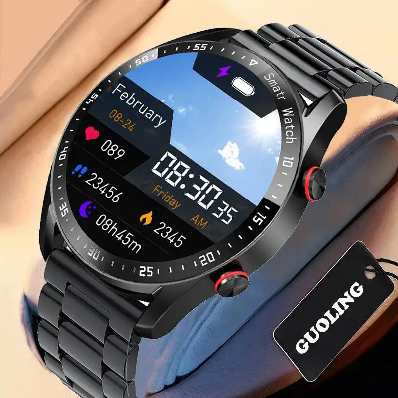 

2023 New HW20 Smartwatch ECG+PPG 1.28-inch HD Screen Smart Watch Bluetooth Call Watch Sports Waterproof Smart Watches for Men